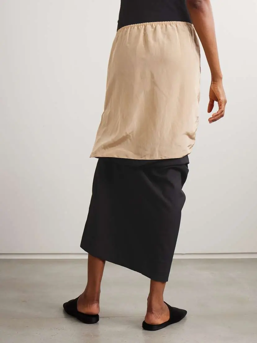 Calvin Klein Collection Tyler Wool Midi Skirt | Thumbnail 4 Calvin Klein Collection Tyler Wool Midi Skirt | Thumbnail 4