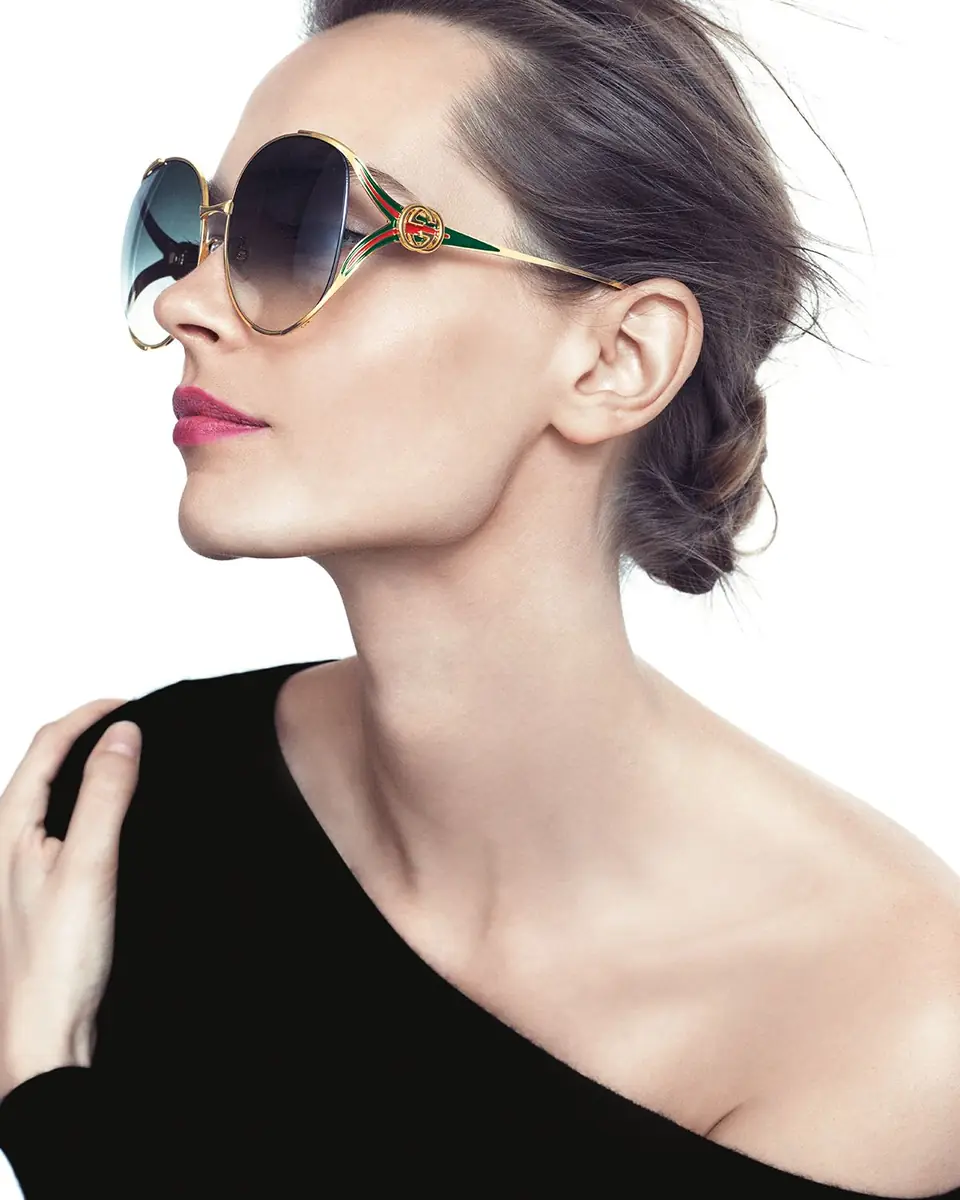 Gucci Oversized Oval GG Sunglasses | Thumbnail 3 Gucci Oversized Oval GG Sunglasses | Thumbnail 3