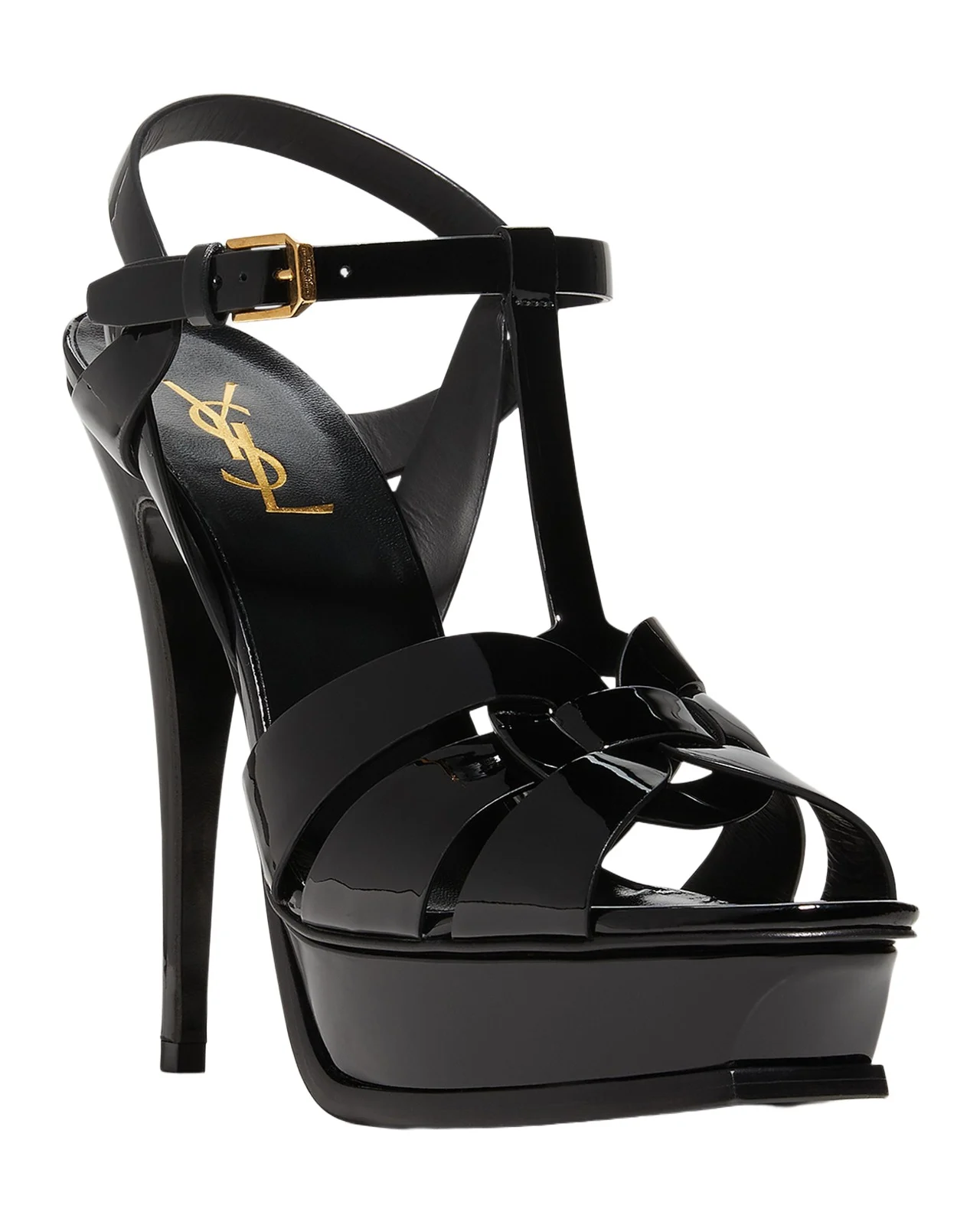Tribute Patent Platform Sandals