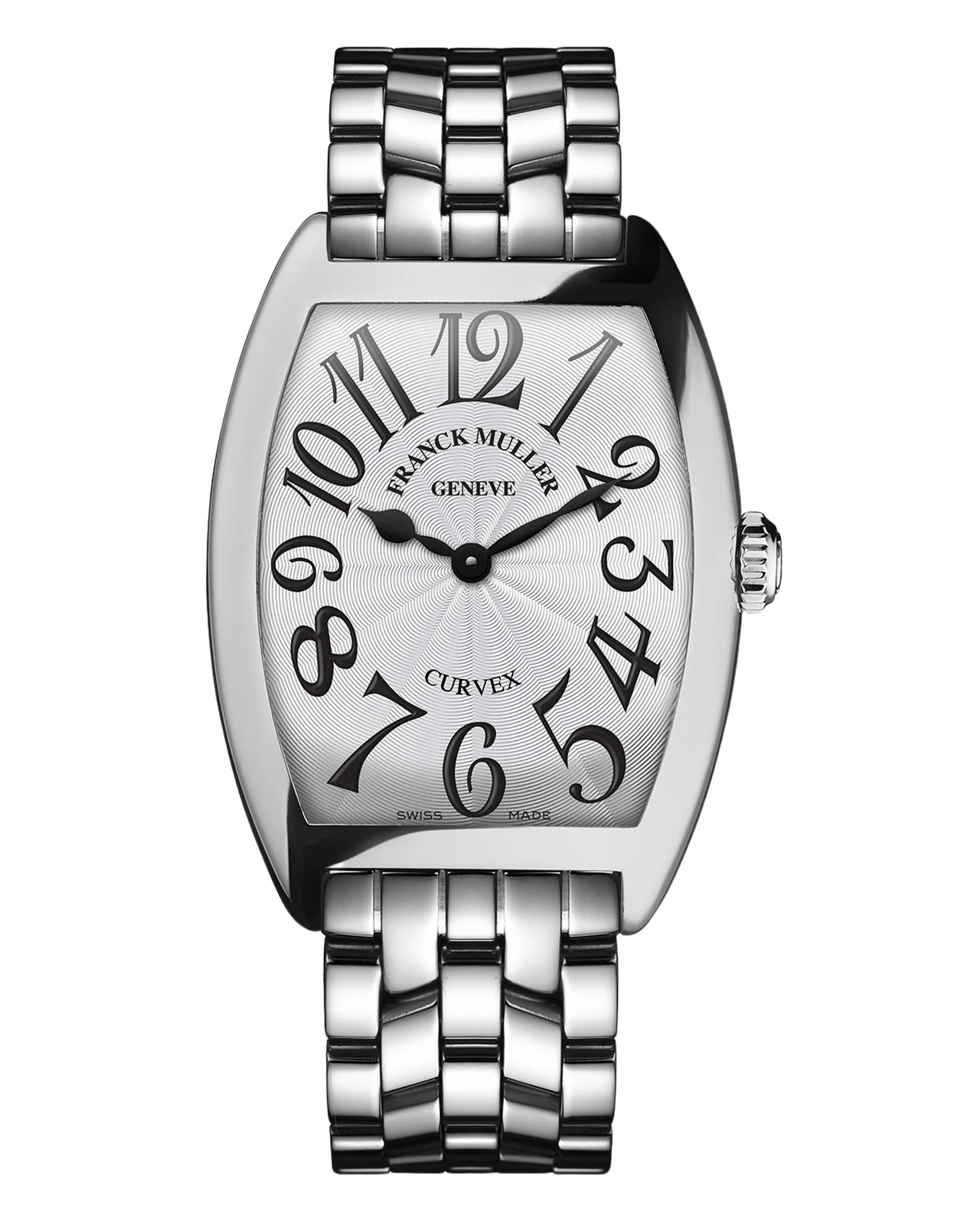Franck Muller Curvex Stainless Steel Watch