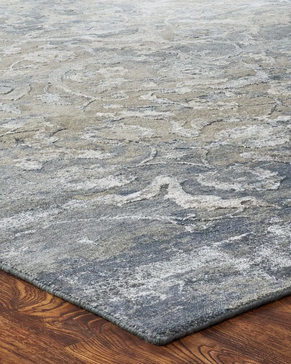 Haven & Loom Aquamarine Hand-Knotted Rug | Thumbnail 4