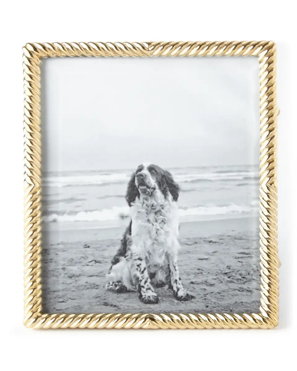 L'Objet Gold Deco Twist 5" x 7" Picture Frame | Thumbnail 2