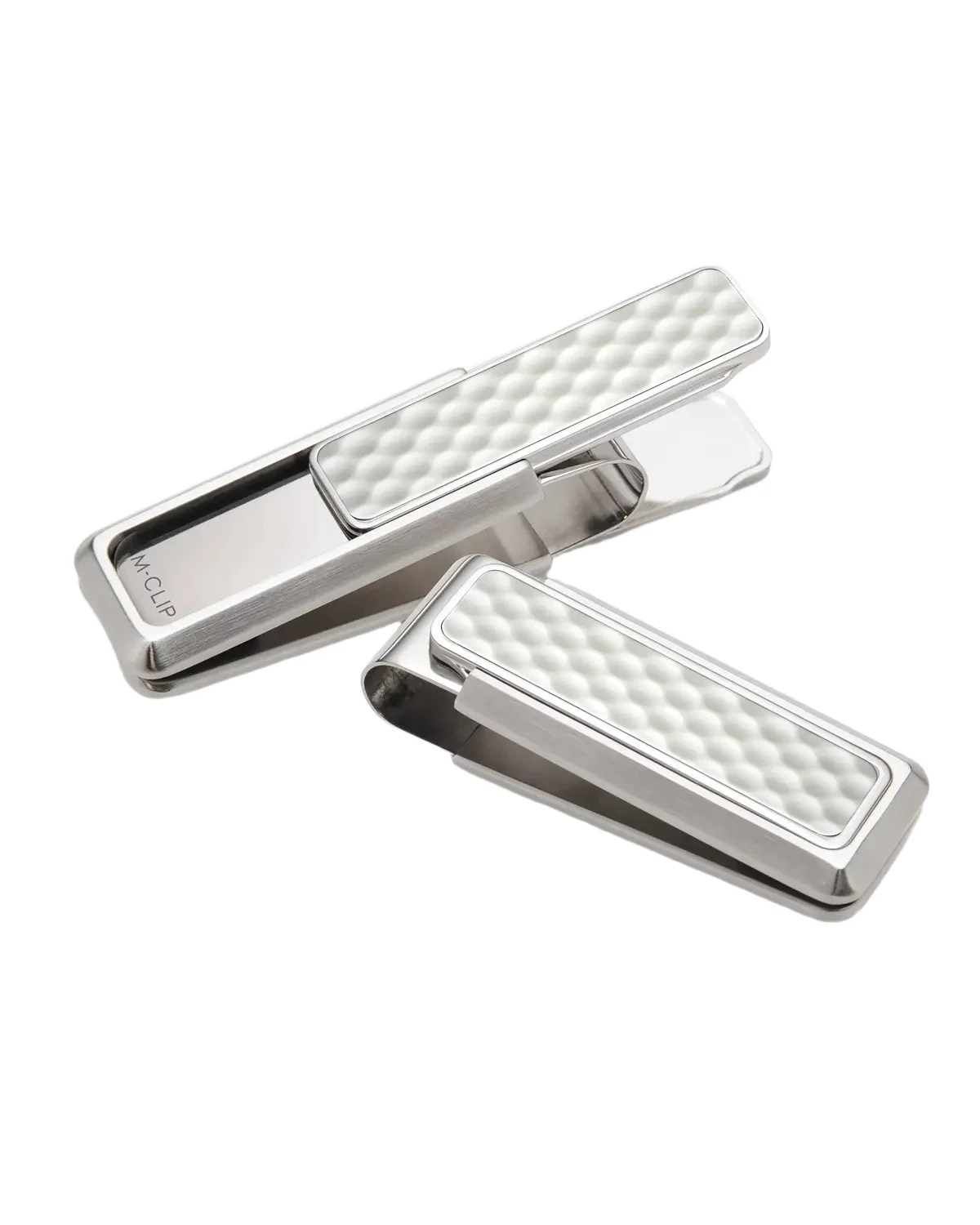 M Clip Golfball Stainless Steel Money Clip