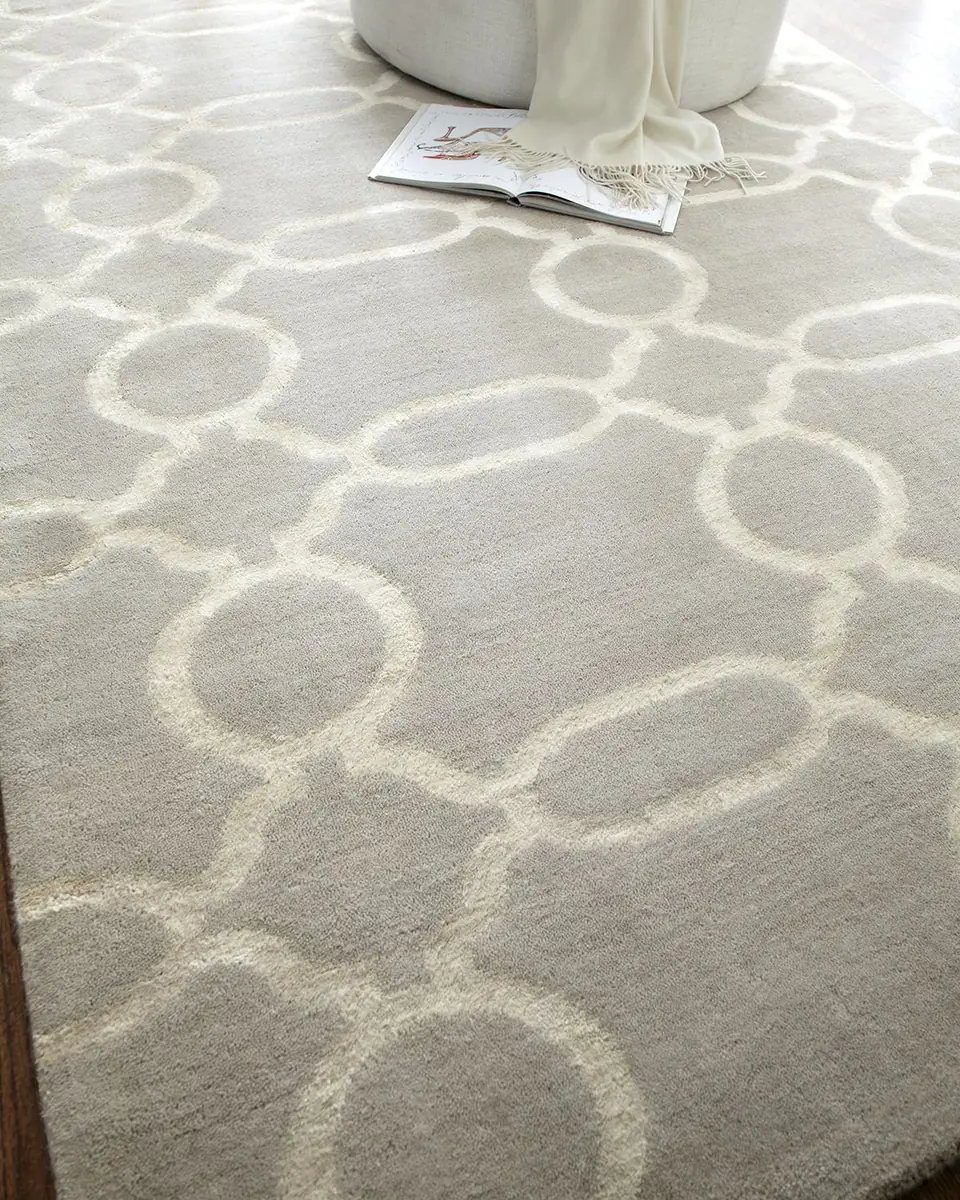 Haven & Loom Ogee Chain Hand-Knotted Rug | Thumbnail 2