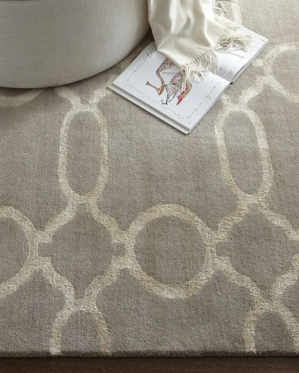 Haven & Loom Ogee Chain Hand-Knotted Rug | Thumbnail 3