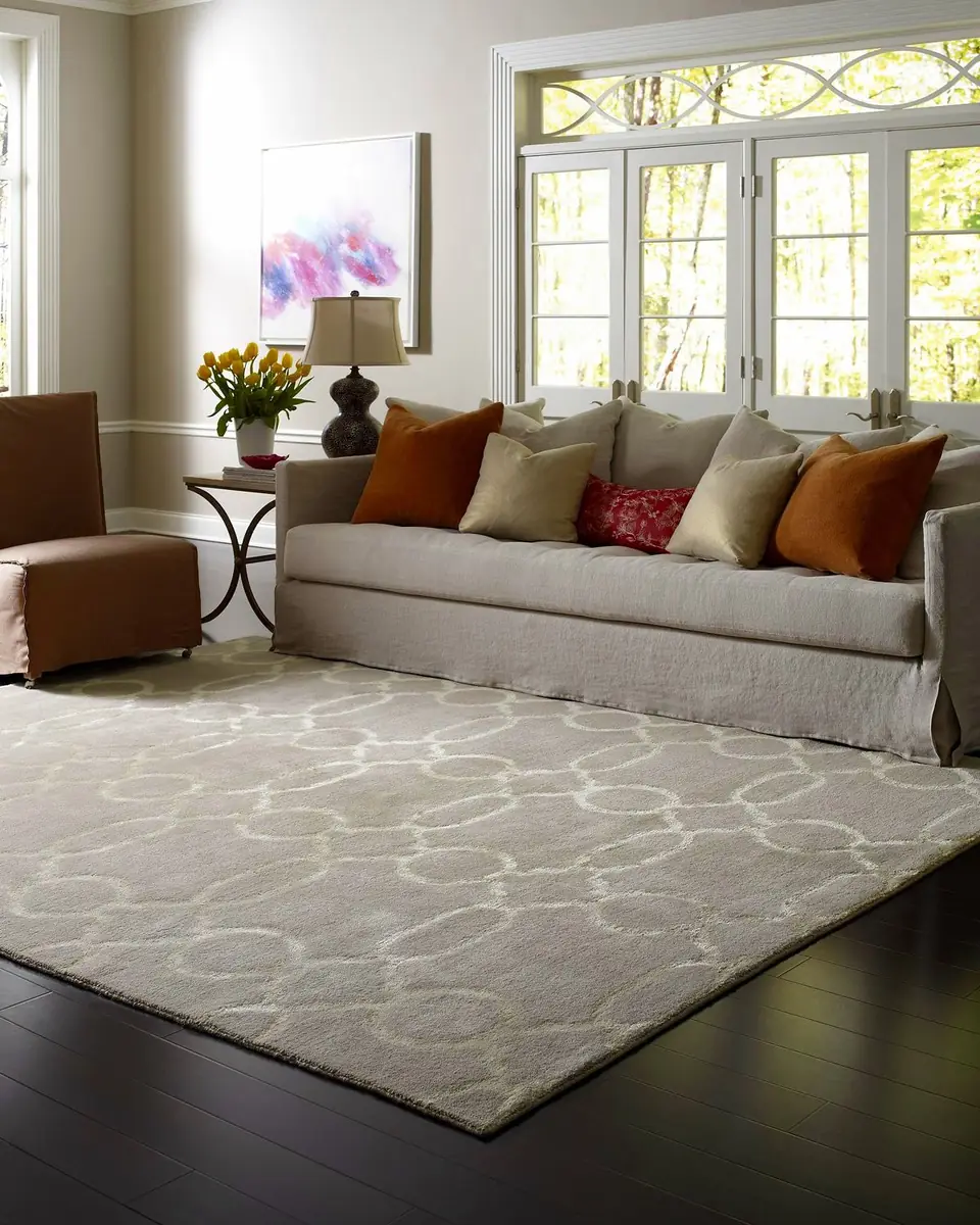 Haven & Loom Ogee Chain Hand-Knotted Rug | Thumbnail 5