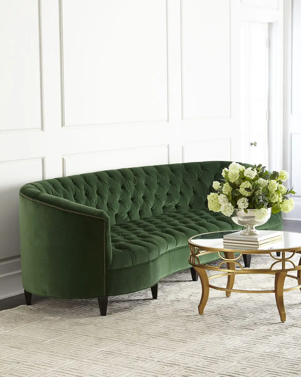 Old Hickory Tannery Eastman Tufted Sofa