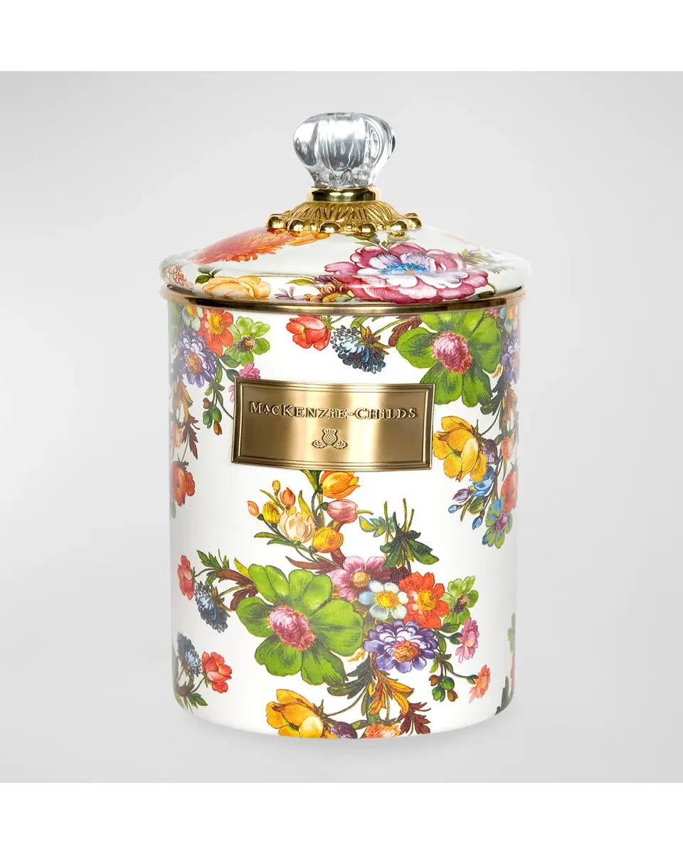 MacKenzie-Childs Flower Market Canister, Large | Thumbnail 2 MacKenzie-Childs Flower Market Canister, Large | Thumbnail 2