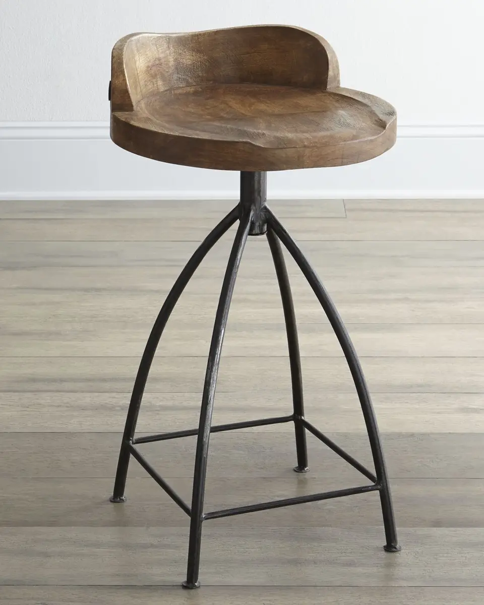 Arteriors Henson Bar Stool, 30" | Thumbnail 2