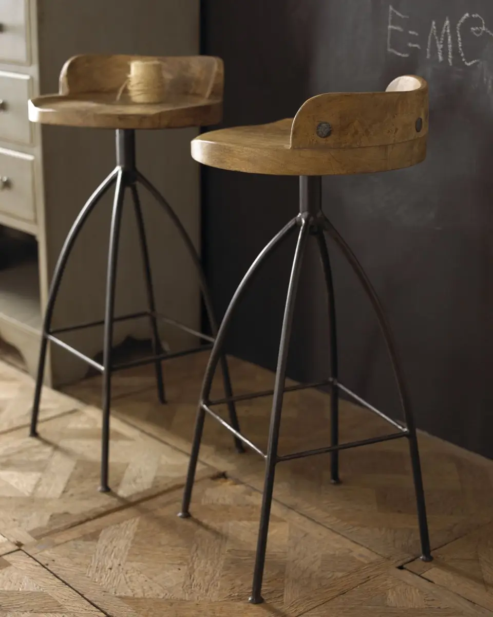 Arteriors Henson Bar Stool, 30" | Thumbnail 4