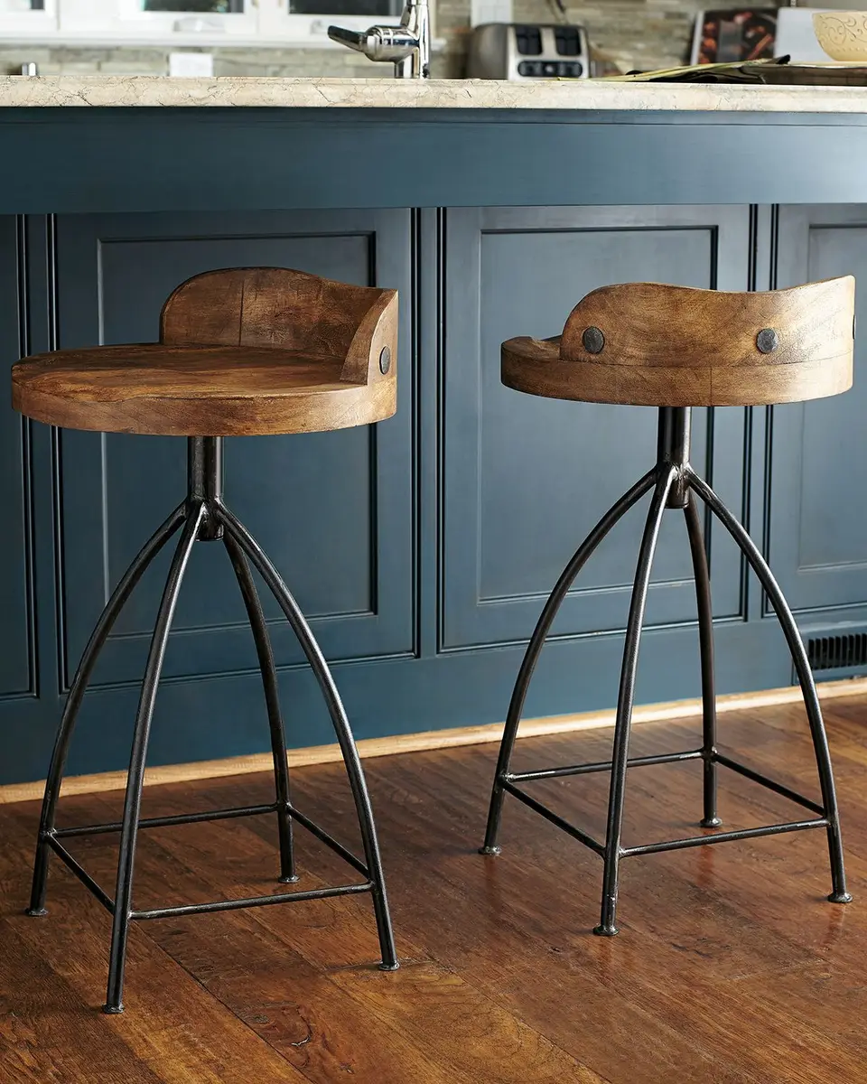 Arteriors Henson Bar Stool, 30" | Thumbnail 5