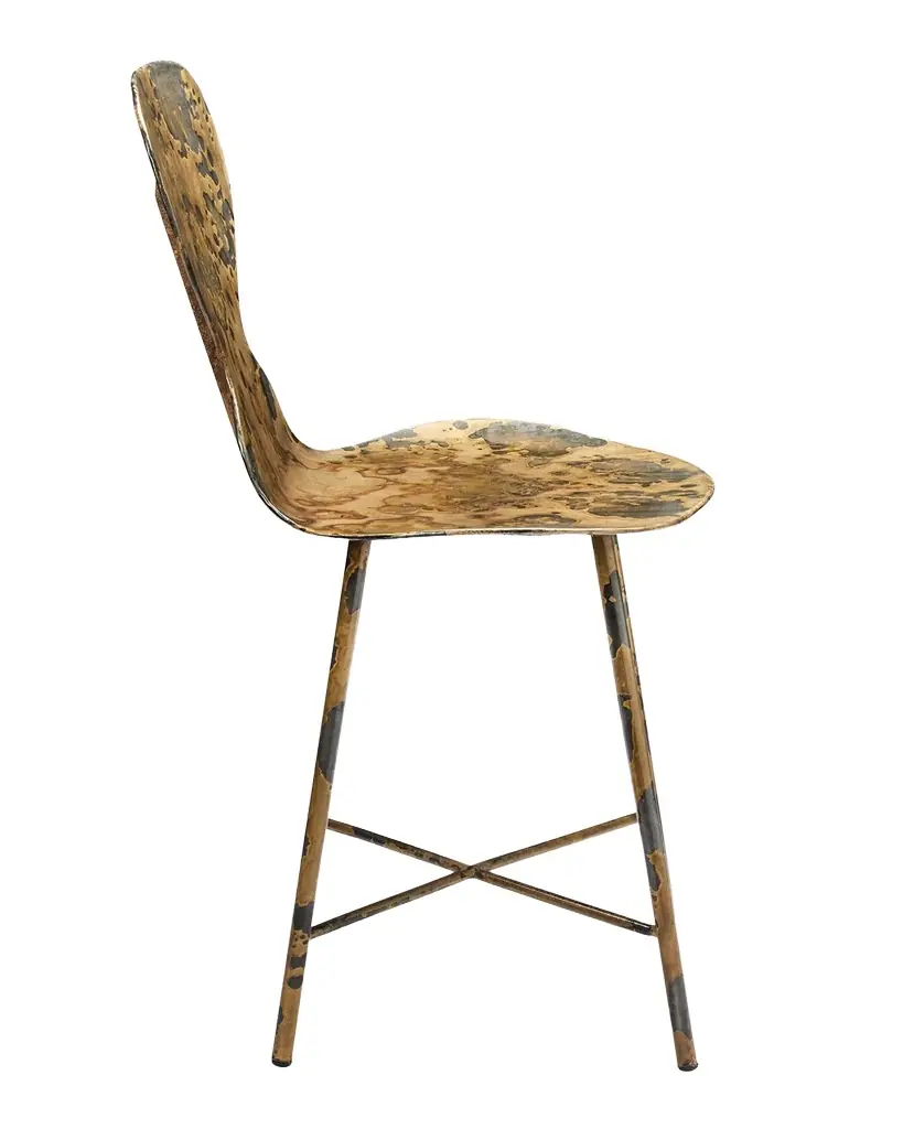 Jamie Young Mildred Acid Washed Metal Chair | Image 1 Jamie Young Mildred Acid Washed Metal Chair | Image 1