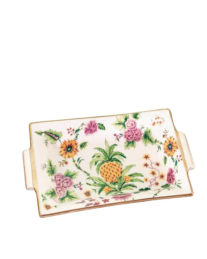 Port 68 x Colonial Williamsburg Foundation Portsmouth Pineapple Tray | Image 1 Port 68 x Colonial Williamsburg Foundation Portsmouth Pineapple Tray | Image 1