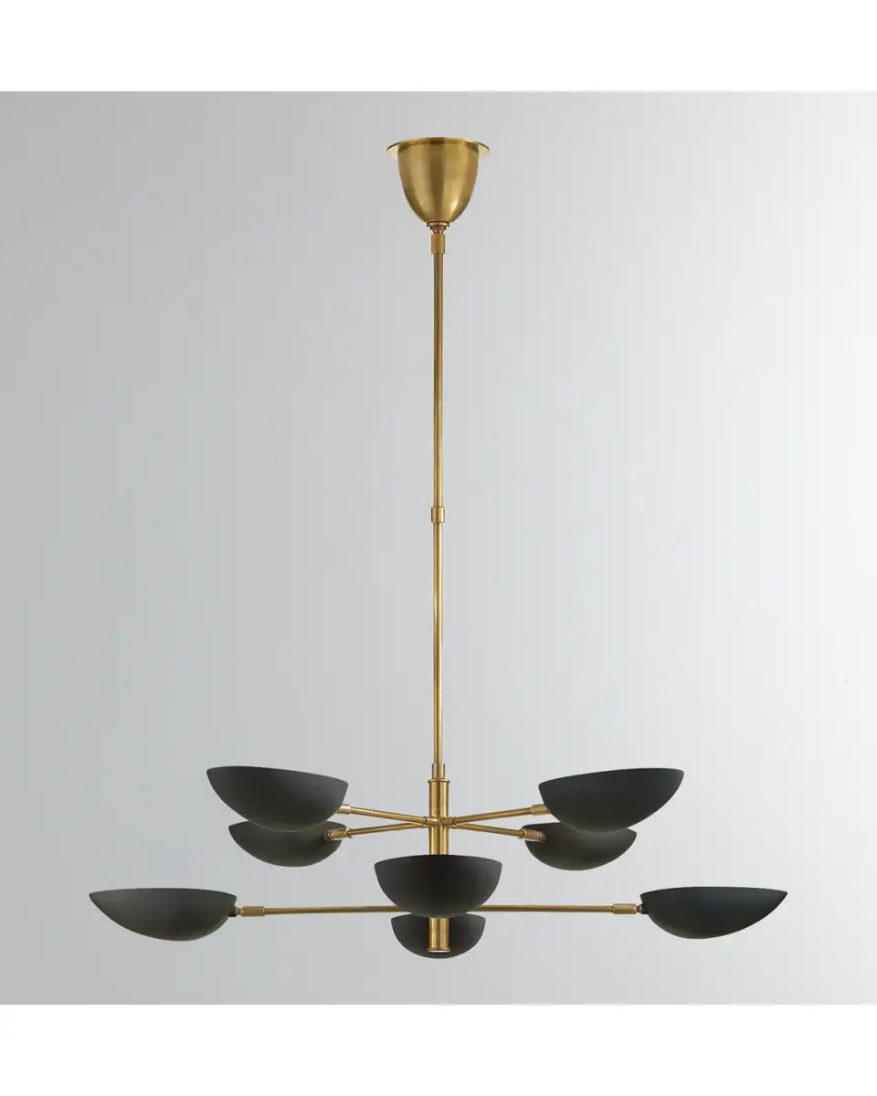 Visual Comfort Signature Graphic Large Two Tier Chandelier By AERIN | Thumbnail 2 Visual Comfort Signature Graphic Large Two Tier Chandelier By AERIN | Thumbnail 2