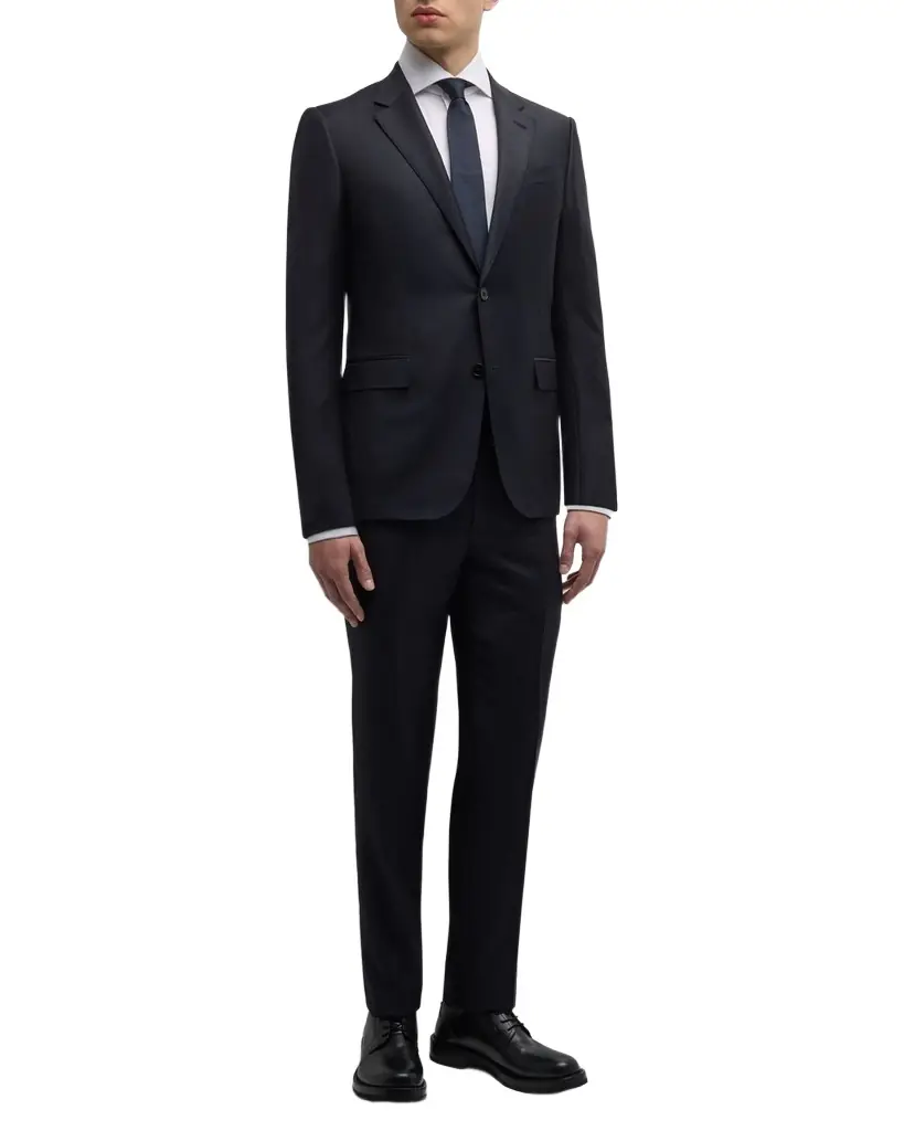 ZEGNA Men's Trofeo Milano Two-Piece Wool Suit | Image 1 ZEGNA Men's Trofeo Milano Two-Piece Wool Suit | Image 1