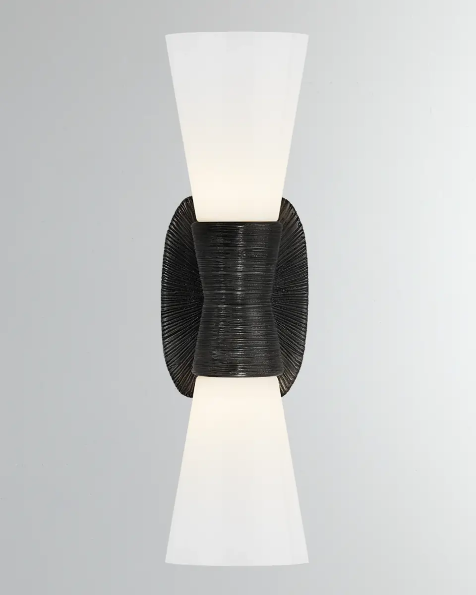 Visual Comfort Signature Utopia Small Double Bath Sconce By Kelly Wearstler | Thumbnail 2 Visual Comfort Signature Utopia Small Double Bath Sconce By Kelly Wearstler | Thumbnail 2