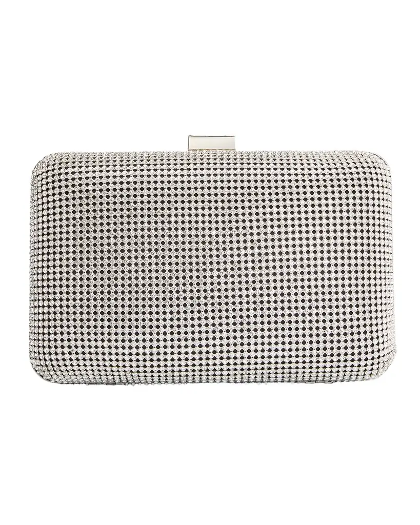 Whiting & Davis Yves Crystal Minaudiere Bag | Image 1 Whiting & Davis Yves Crystal Minaudiere Bag | Image 1
