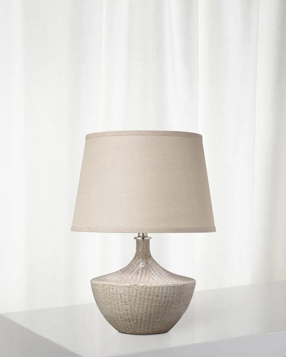 Jamie Young Basketweave Table Lamp | Image 1 Jamie Young Basketweave Table Lamp | Image 1