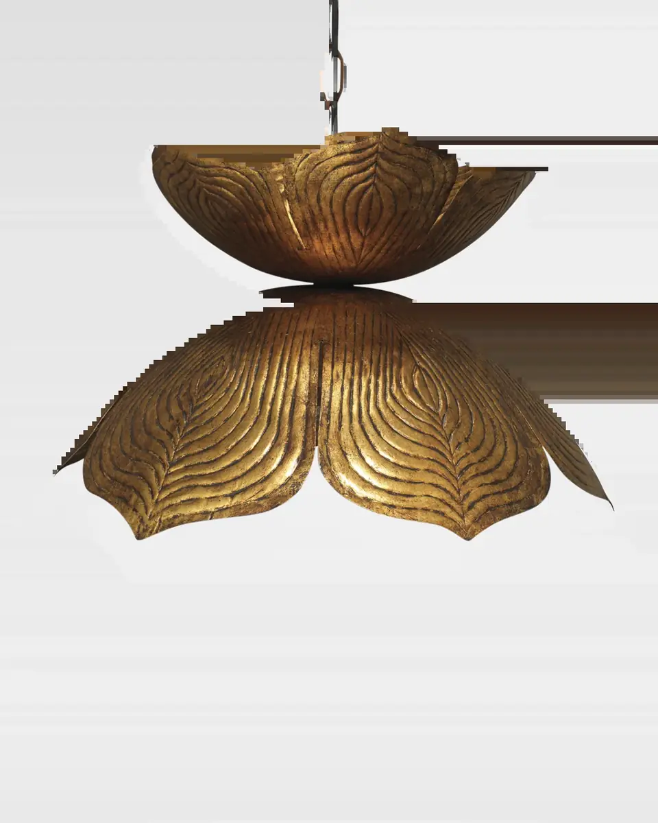 Jamie Young Large Flowering Lotus Pendant | Thumbnail 2 Jamie Young Large Flowering Lotus Pendant | Thumbnail 2