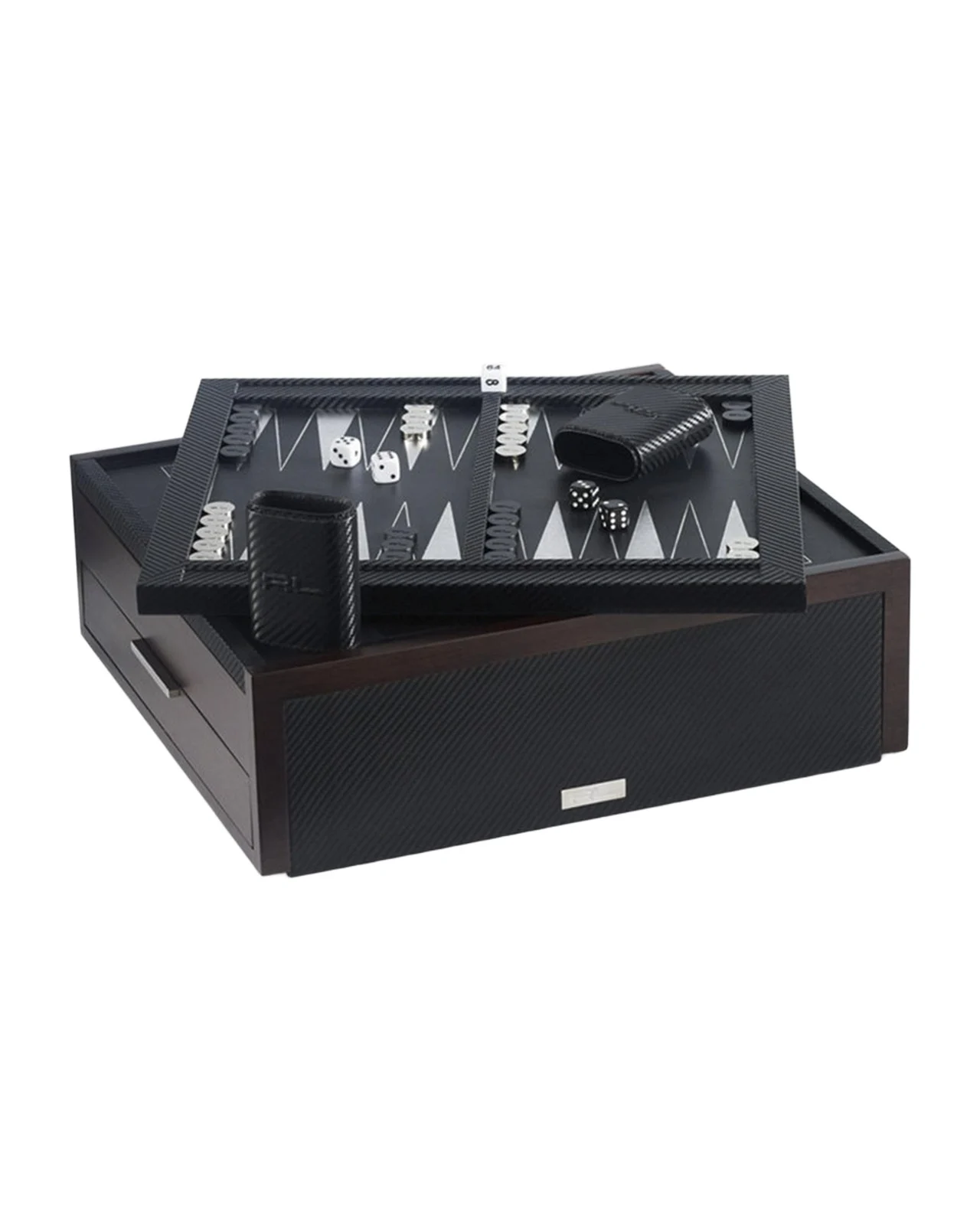 Ralph Lauren Home Sutton Carbon Fiber 5-in-1 Game Box