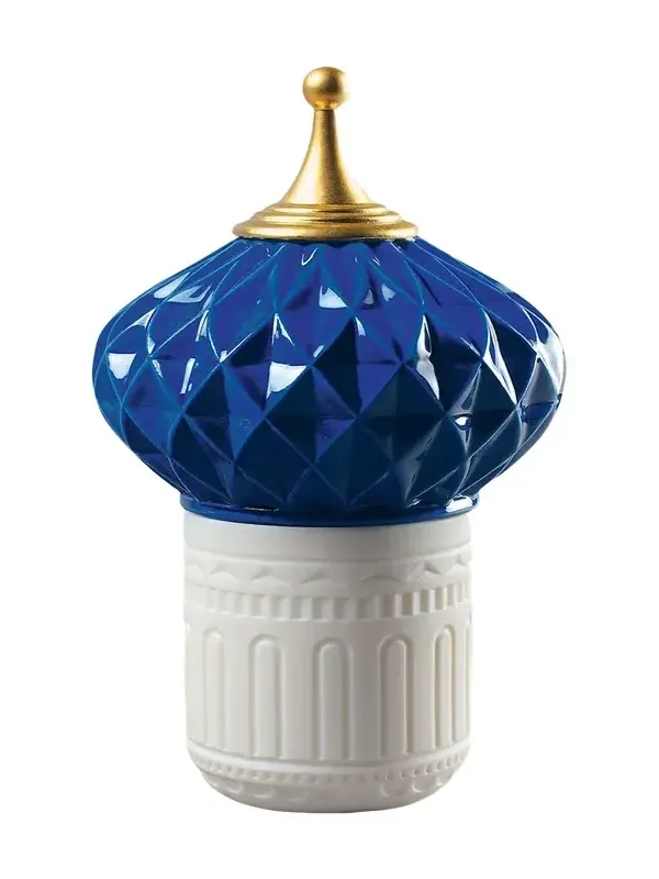 Lladro Blue Spire 1001 Lights Candle