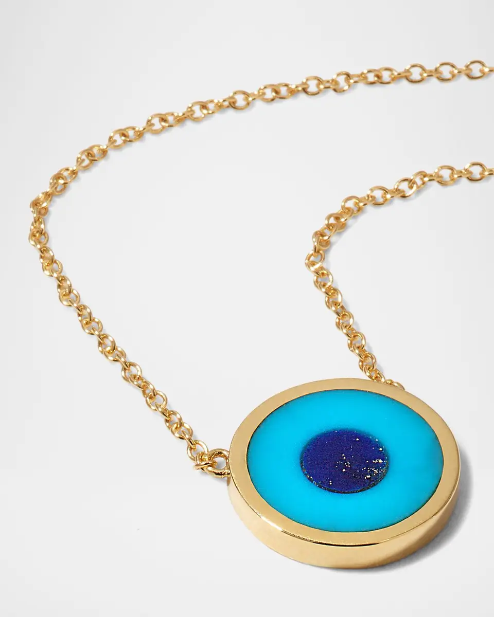 Jennifer Meyer 18k Mini Evil Eye Necklace | Thumbnail 3 Jennifer Meyer 18k Mini Evil Eye Necklace | Thumbnail 3
