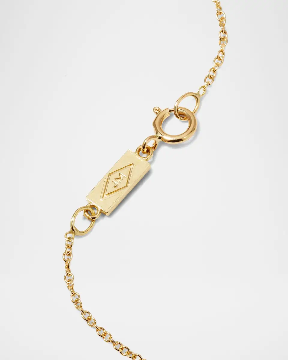 Jennifer Meyer 18k Mini Evil Eye Necklace | Thumbnail 4 Jennifer Meyer 18k Mini Evil Eye Necklace | Thumbnail 4