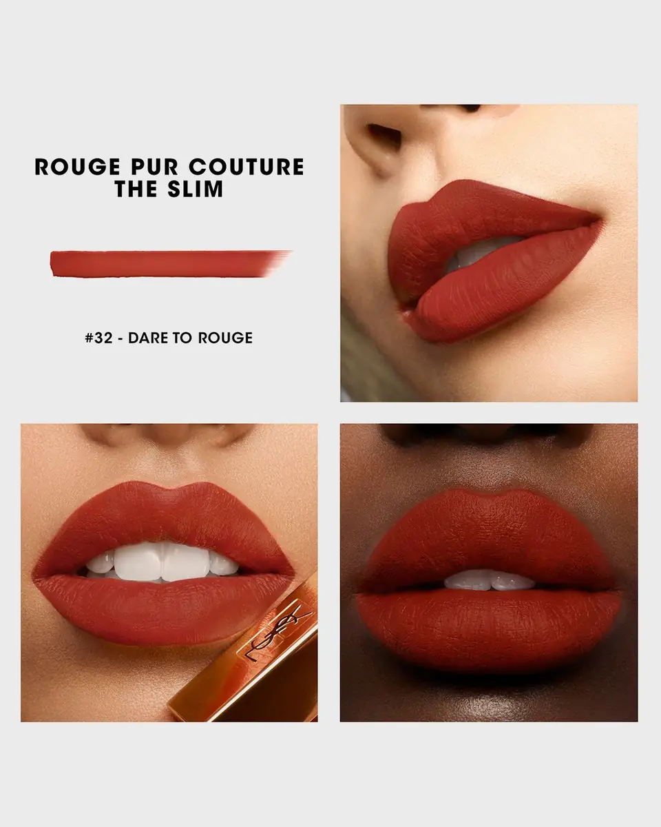 Yves Saint Laurent Beaute Rouge Pur Couture The Slim Matte Lipstick | Thumbnail 5 Yves Saint Laurent Beaute Rouge Pur Couture The Slim Matte Lipstick | Thumbnail 5
