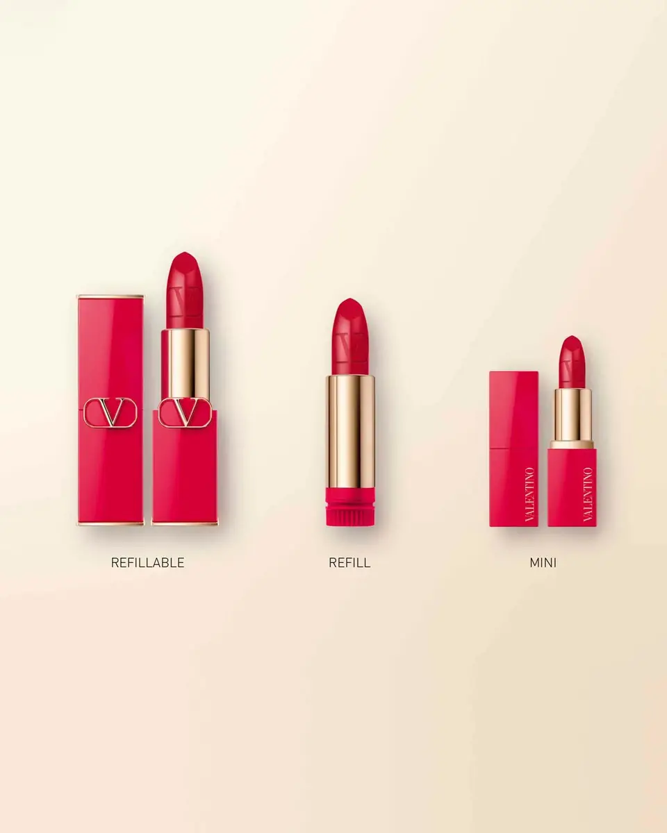 Valentino Garavani Rosso Valentino Refillable Lipstick | Thumbnail 4 Valentino Garavani Rosso Valentino Refillable Lipstick | Thumbnail 4
