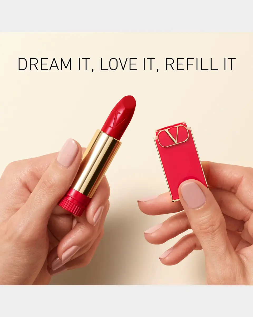Valentino Garavani Rosso Valentino Refillable Lipstick | Thumbnail 5 Valentino Garavani Rosso Valentino Refillable Lipstick | Thumbnail 5