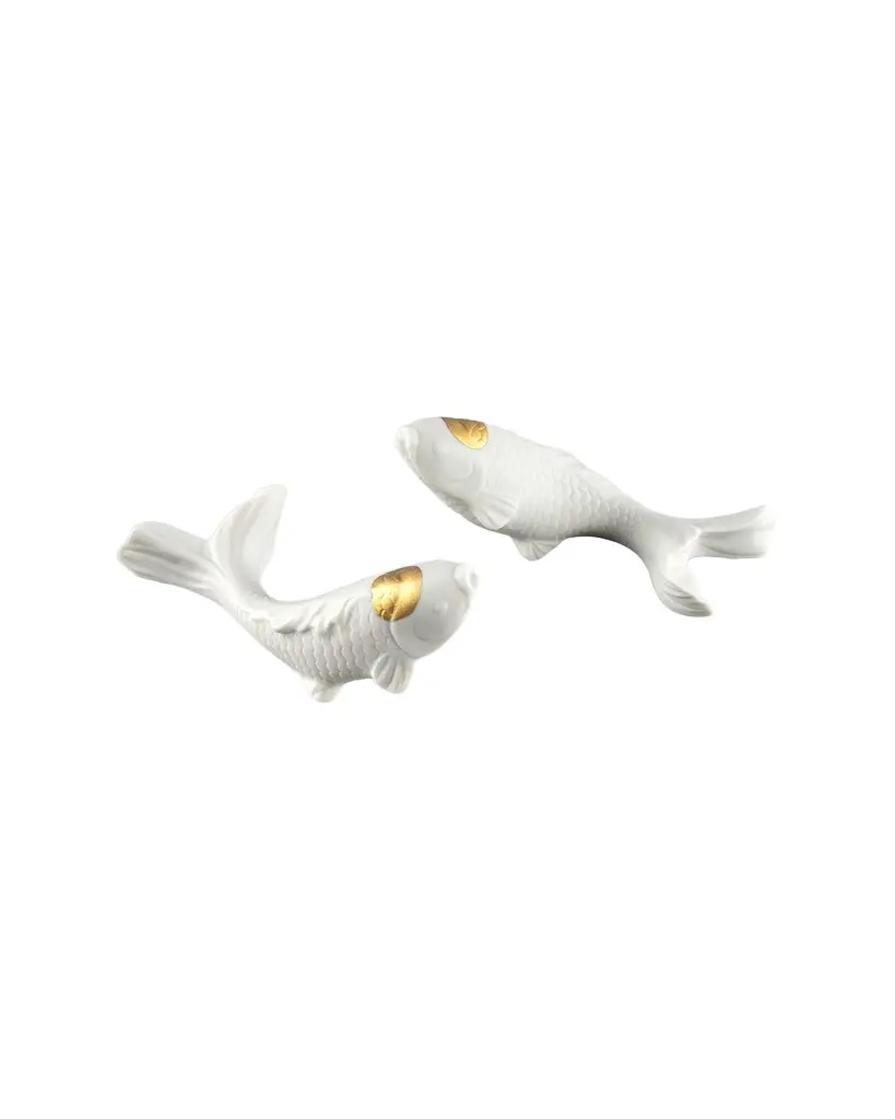 Lladro Koi Fish Chopstick Holders