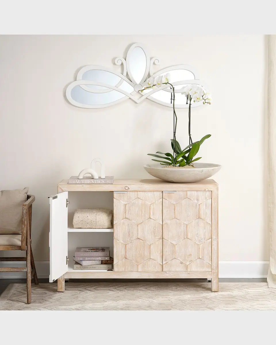 Jamie Young Juniper Three-Door Cabinet | Thumbnail 4 Jamie Young Juniper Three-Door Cabinet | Thumbnail 4