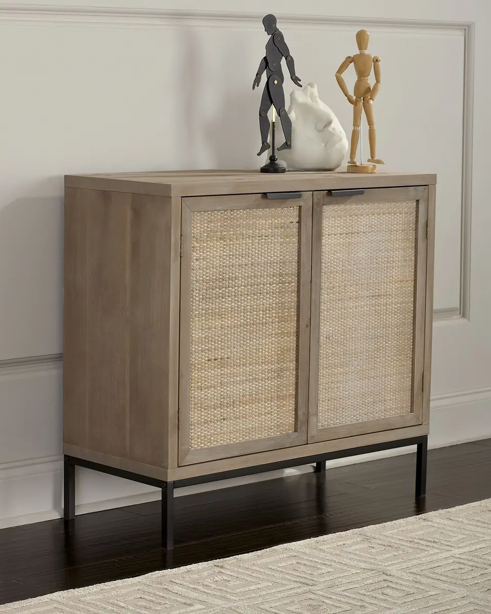 Jamie Young Reed Accent Cabinet