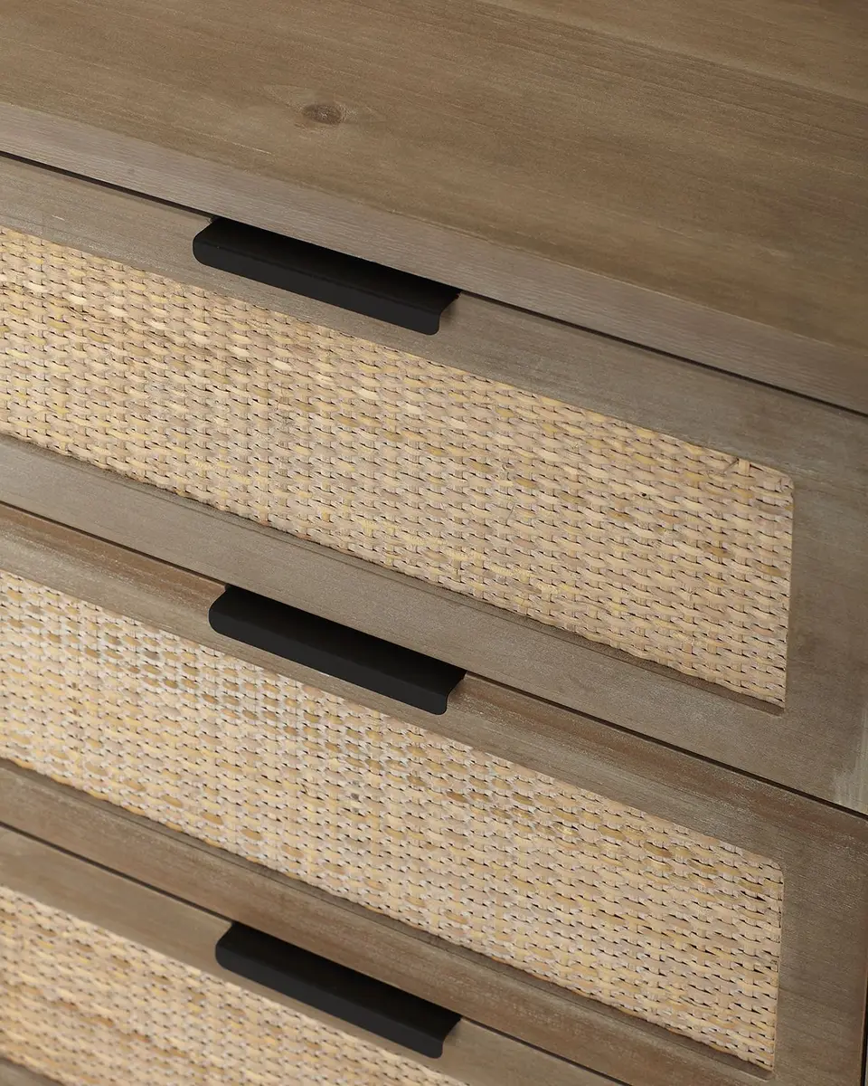 Jamie Young Reed 3-Drawer Side Table | Thumbnail 4 Jamie Young Reed 3-Drawer Side Table | Thumbnail 4