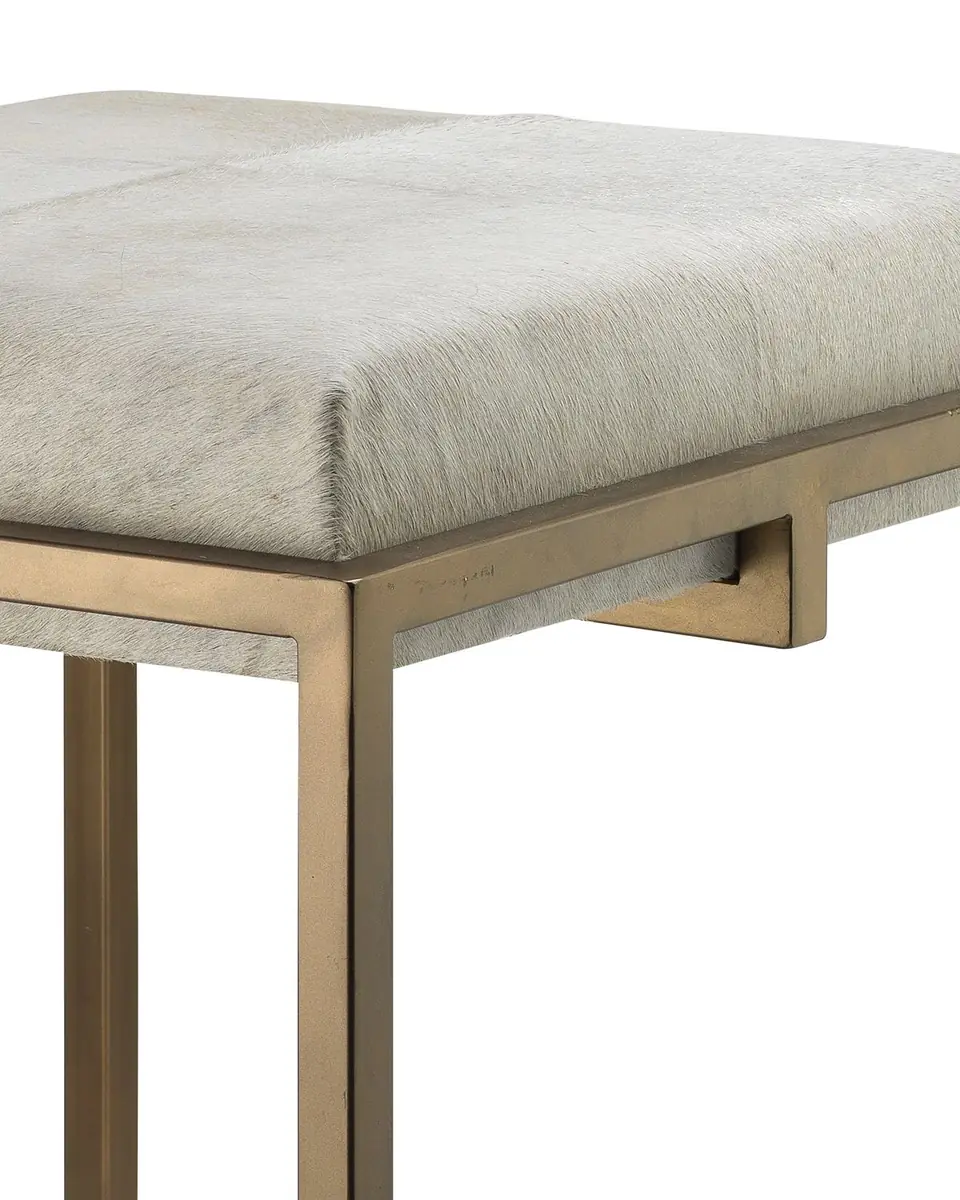 Jamie Young Shelby Hair-Hide Counter Stool | Thumbnail 2 Jamie Young Shelby Hair-Hide Counter Stool | Thumbnail 2