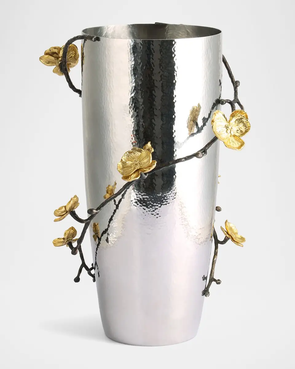 Michael Aram Gold Orchid Centerpiece Vase | Thumbnail 2