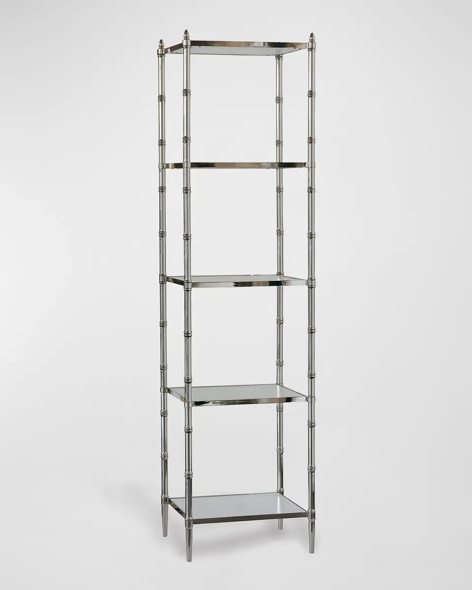 Port 68 Doheny Nickel Etagere | Thumbnail 2 Port 68 Doheny Nickel Etagere | Thumbnail 2