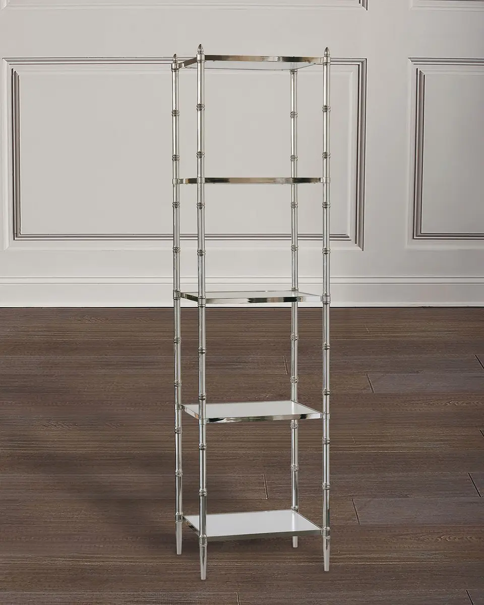Port 68 Doheny Nickel Etagere