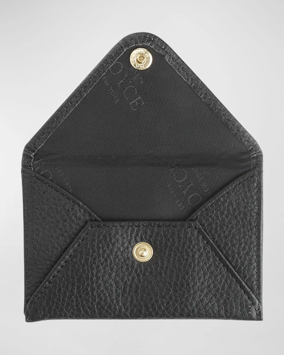 Royce New York Monogrammed Leather Envelope Style Card Holder, Personalized | Thumbnail 2 Royce New York Monogrammed Leather Envelope Style Card Holder, Personalized | Thumbnail 2