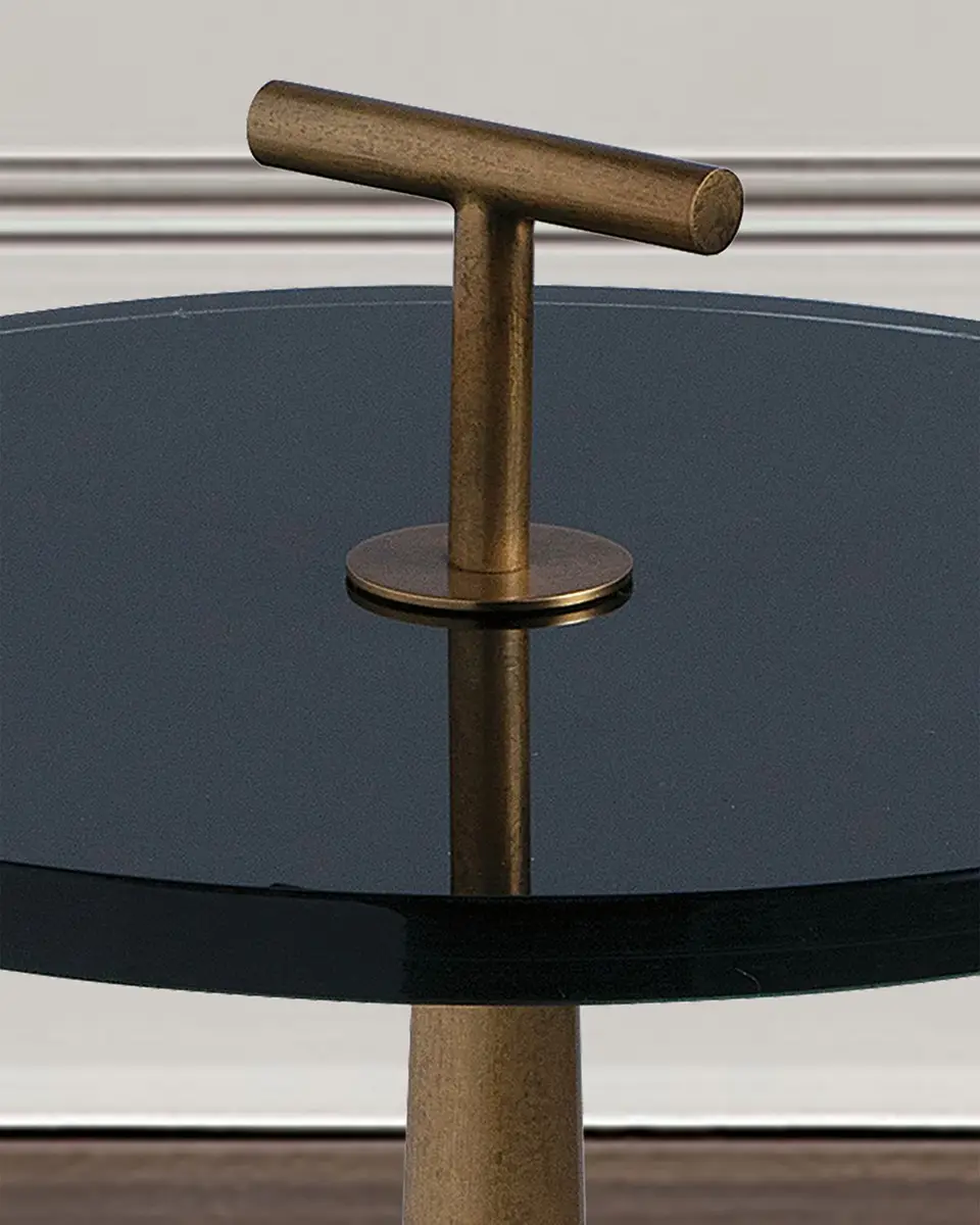 Port 68 Toronto Brass Accent Table | Thumbnail 3 Port 68 Toronto Brass Accent Table | Thumbnail 3