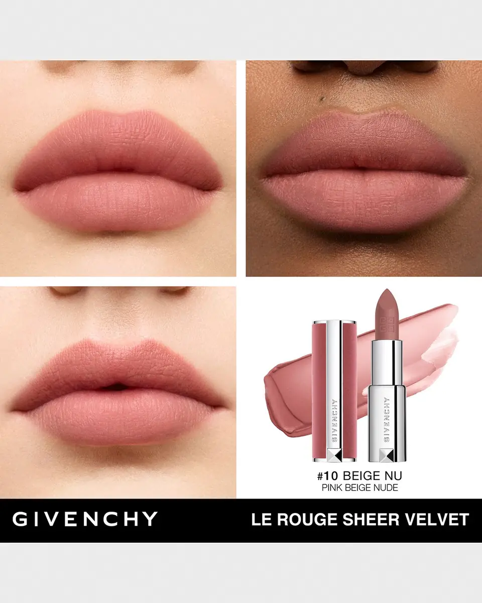 Givenchy Le Rouge Sheer Velvet Lipstick | Thumbnail 3 Givenchy Le Rouge Sheer Velvet Lipstick | Thumbnail 3