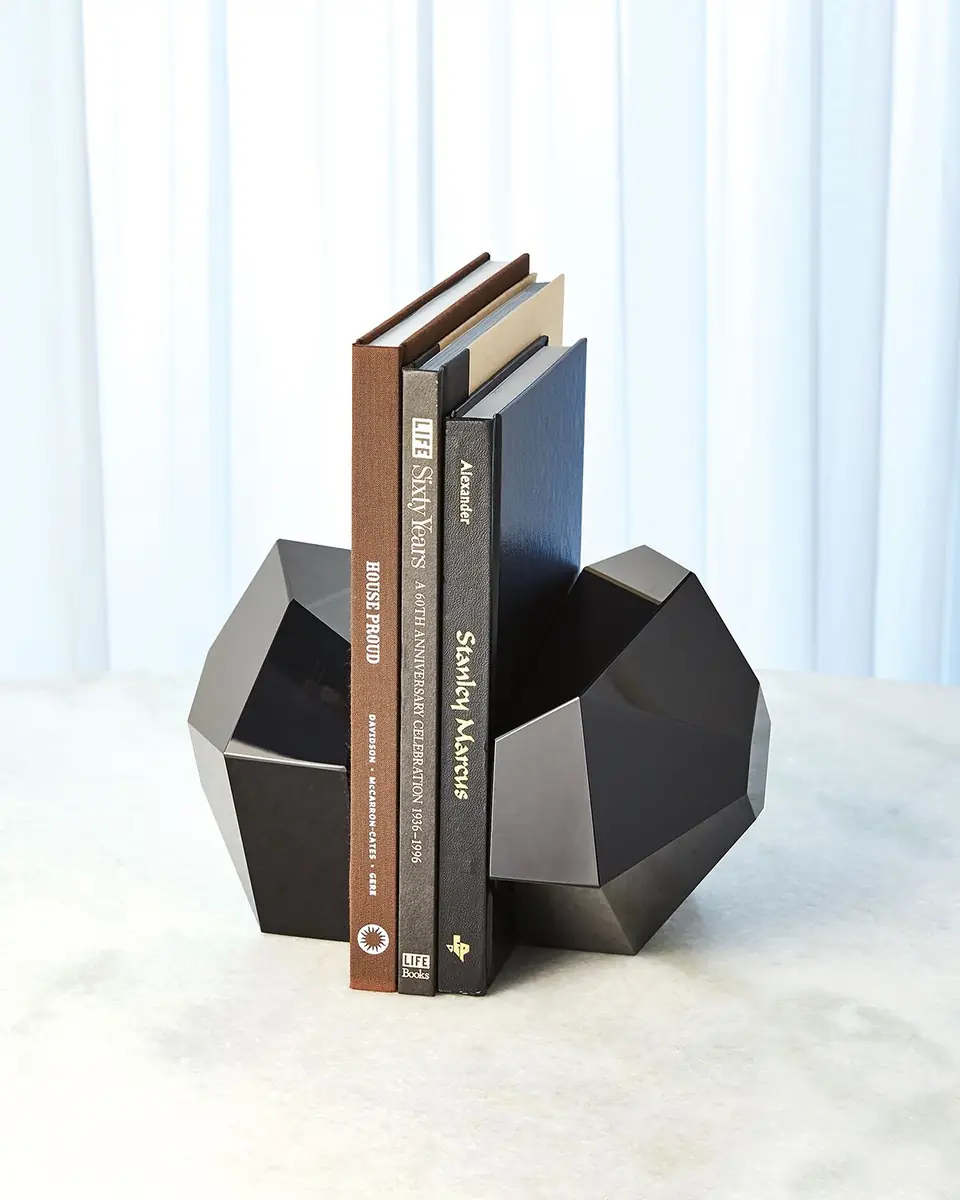 Global Views Crystal Bookends, Set of 2 | Thumbnail 4