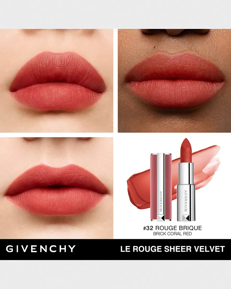 Givenchy Le Rouge Sheer Velvet Lipstick | Thumbnail 3