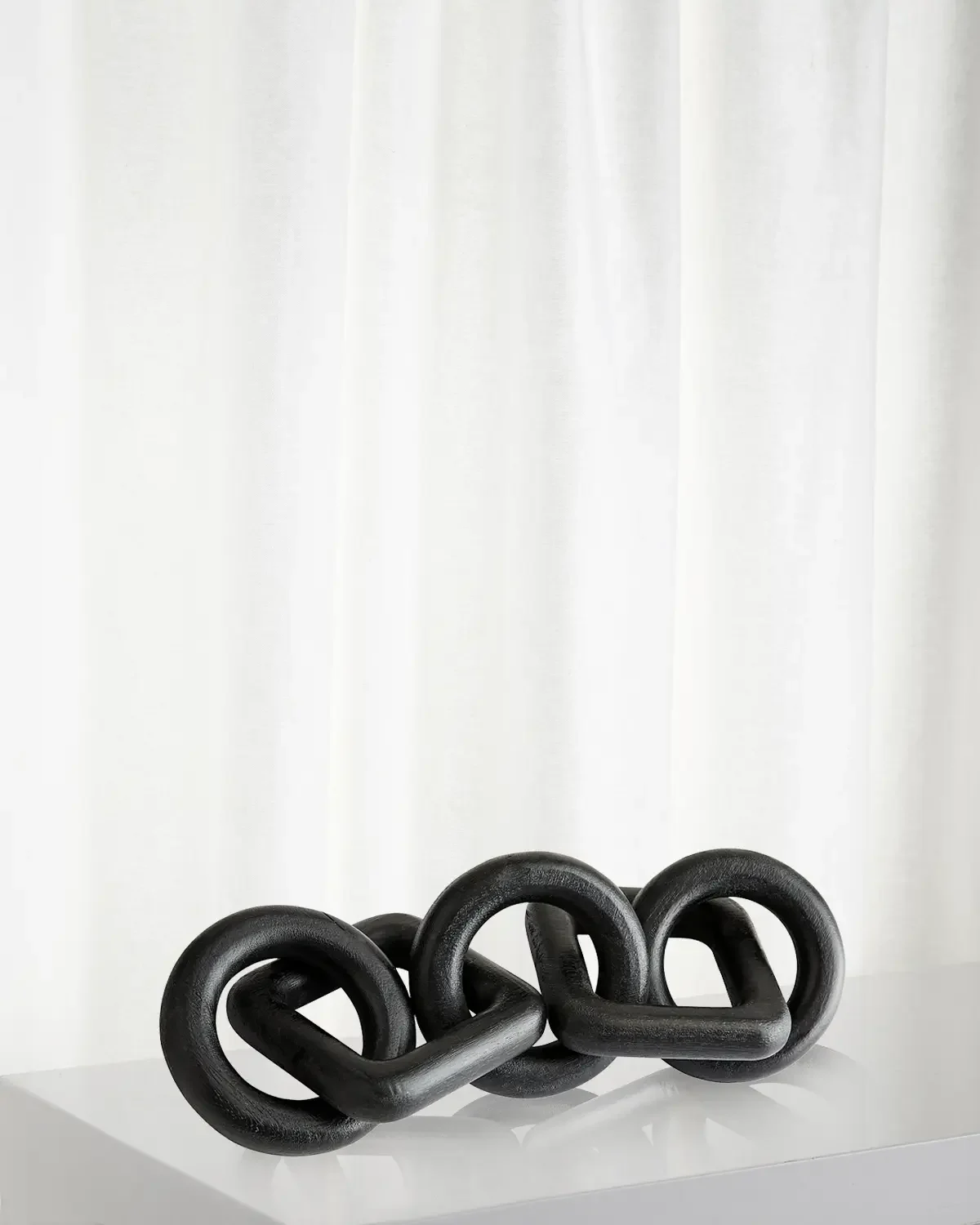 Arteriors Brinley Geometric Wooden Sculpture