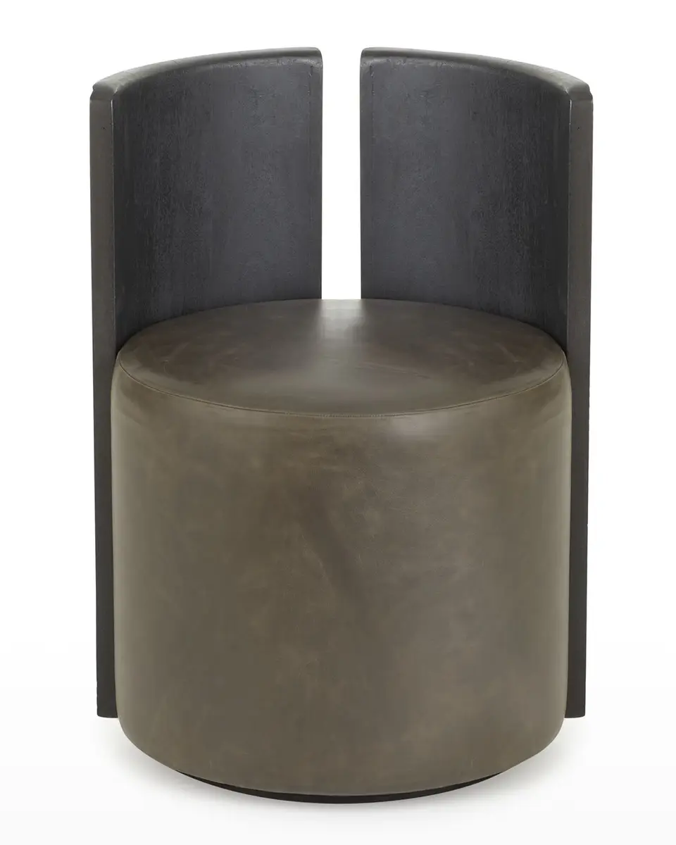 Arteriors Hoover Leather Chair | Thumbnail 2 Arteriors Hoover Leather Chair | Thumbnail 2