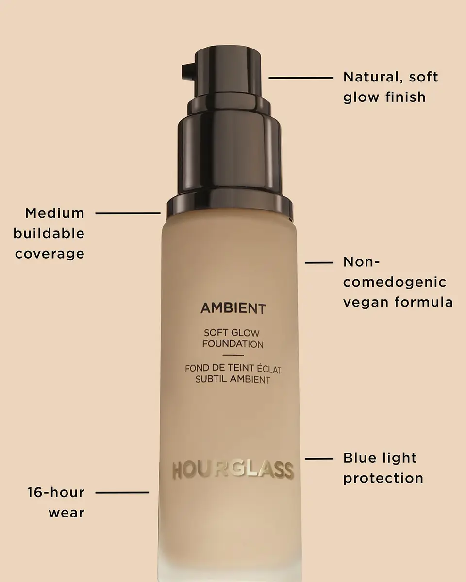 Hourglass Cosmetics 1 oz. Ambient Soft Glow Foundation | Thumbnail 3 Hourglass Cosmetics 1 oz. Ambient Soft Glow Foundation | Thumbnail 3
