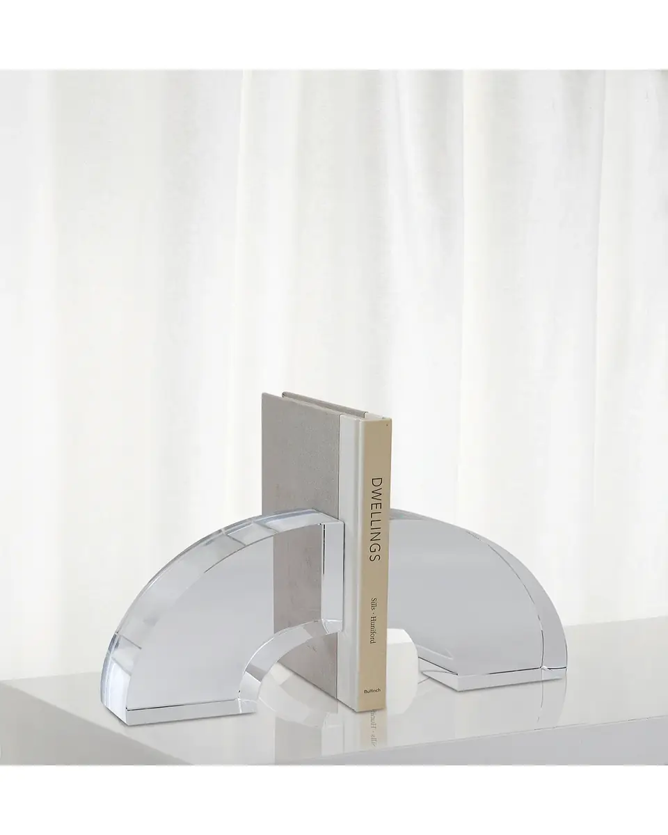 Port 68 Nolan Crystal Bookends | Thumbnail 2 Port 68 Nolan Crystal Bookends | Thumbnail 2