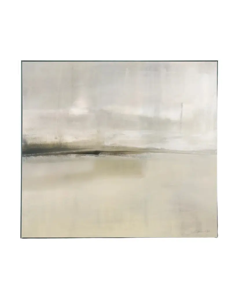 Benson-Cobb Studios "Winter's End" Hand-Embellished Giclee, 49" Sq.