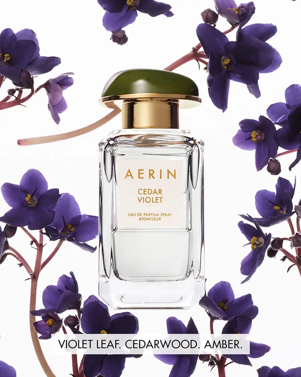 AERIN Cedar Violet Eau de Parfum, 3.4 oz. | Thumbnail 3