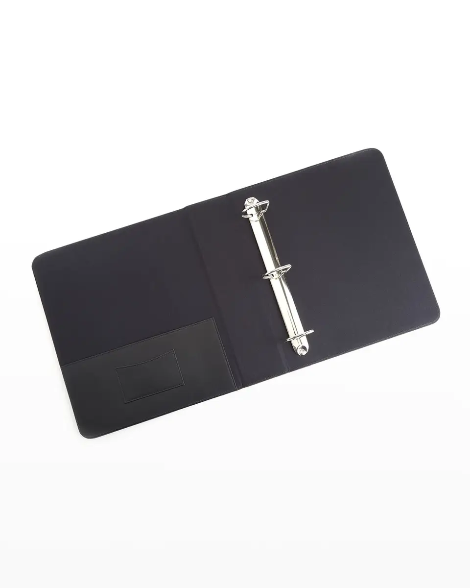 Royce New York Personalized Leather 2" Ring Binder | Thumbnail 2 Royce New York Personalized Leather 2" Ring Binder | Thumbnail 2